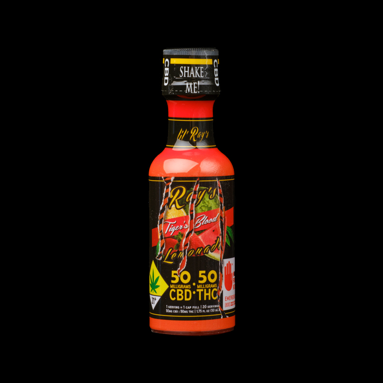 CBD 1:1 Tiger's Blood Lemonade Shot