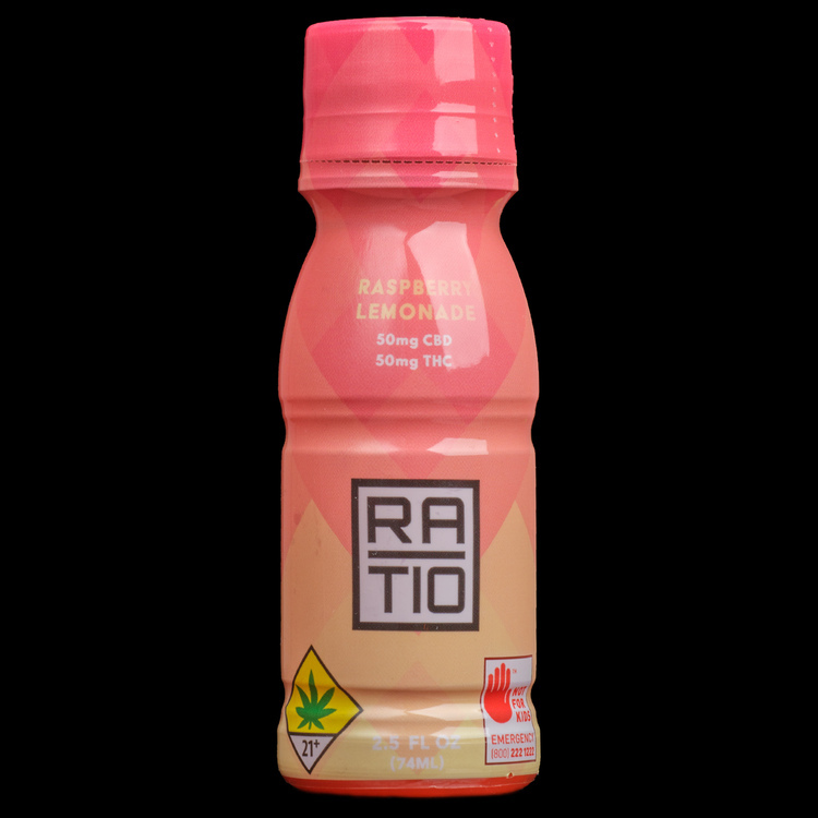 CBD 1:1 Raspberry Lemonade Beverage Shot