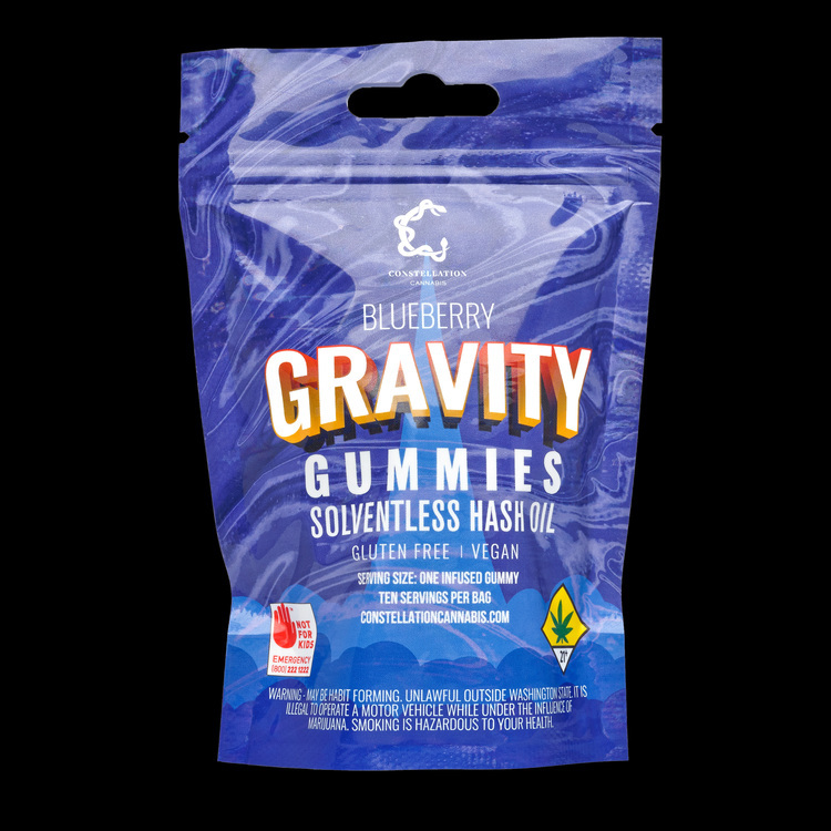Blueberry Solventless Gummies