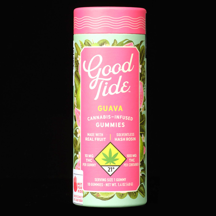 Guava Hybrid Solventless Hash Rosin Gummies