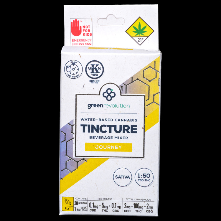 CBG 1:1 Journey Water-Based Tincture