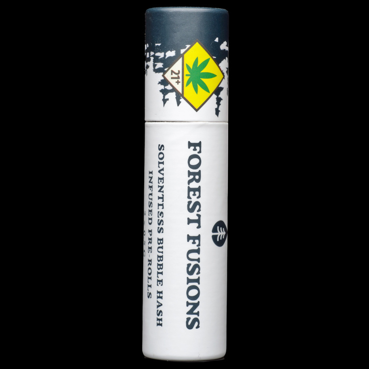 Orange Fruit Snax X Superboof Bubble Hash Infused Pre Roll