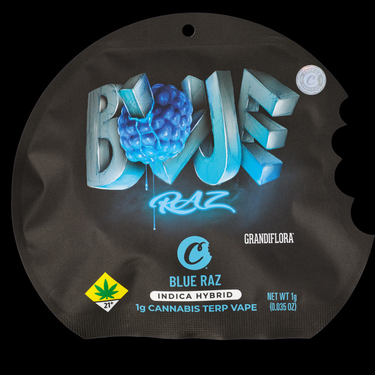 Blue Razz Natural Terps Cartridge