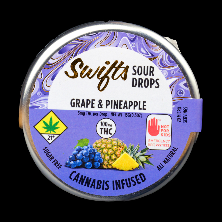 Grape & Pineapple Sour Drops