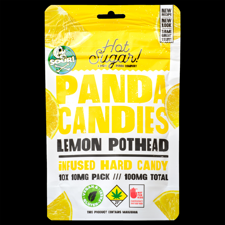 Sour Lemon Pothead Hard Candies