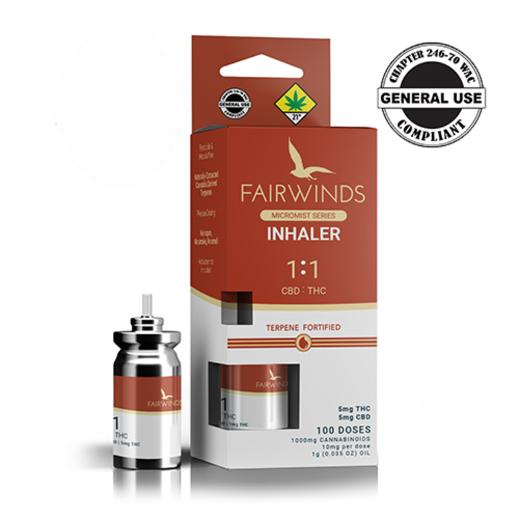 CBD 1:1 Ratio Metered Dose Inhaler
