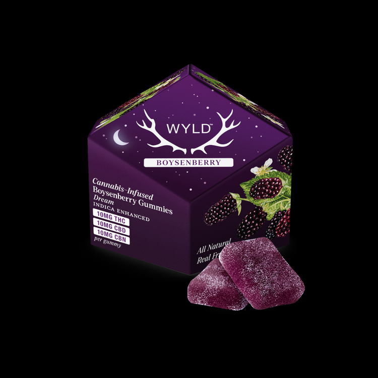CBD/CBN 1:1:1 Boysenberry Gummies