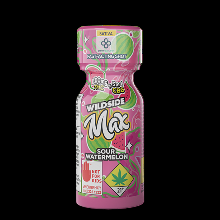 Sour Watermelon MAX Fly with CBG Shot