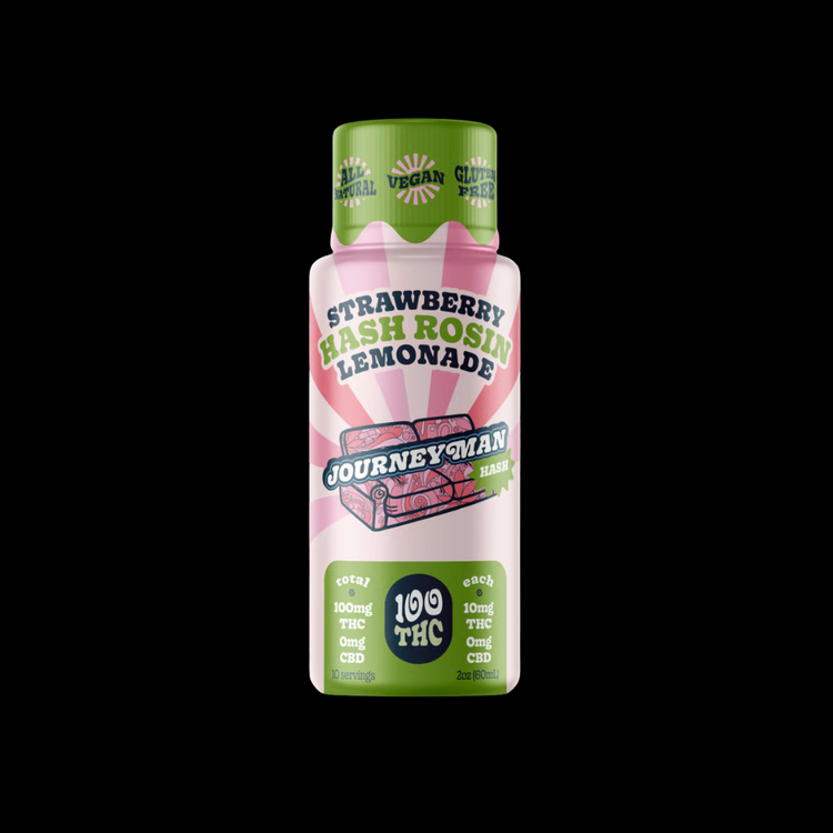 Strawberry Hash Rosin Lemonade Shot