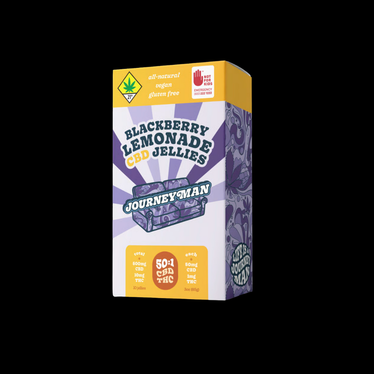 CBD 50:1 Blackberry Lemonade Jellies