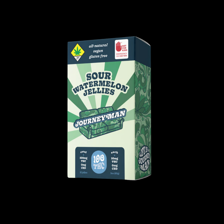 Sour Watermelon Jellies