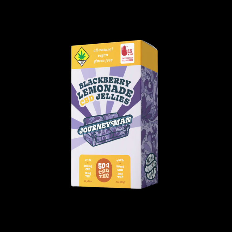 50:1 Blackberry Lemonade Jellies