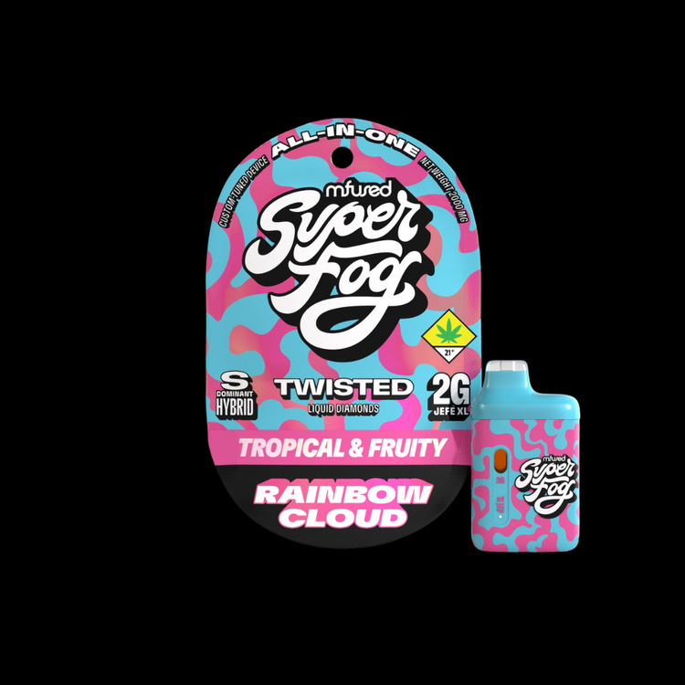 Rainbow Cloud Twisted Disposable Vape