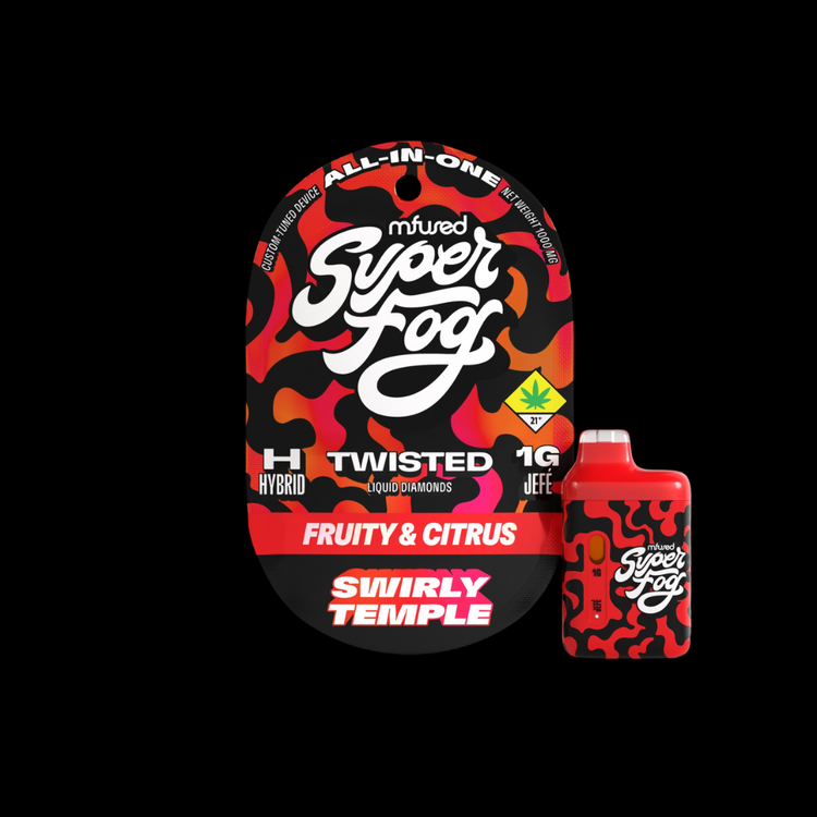 Swirly Temple Twisted Melted Diamonds Disposable Vape