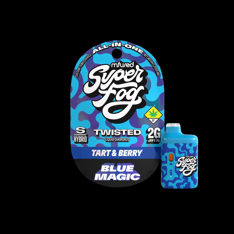 Doorbuster Blue Magic Super Fog Twisted Disposable Vape