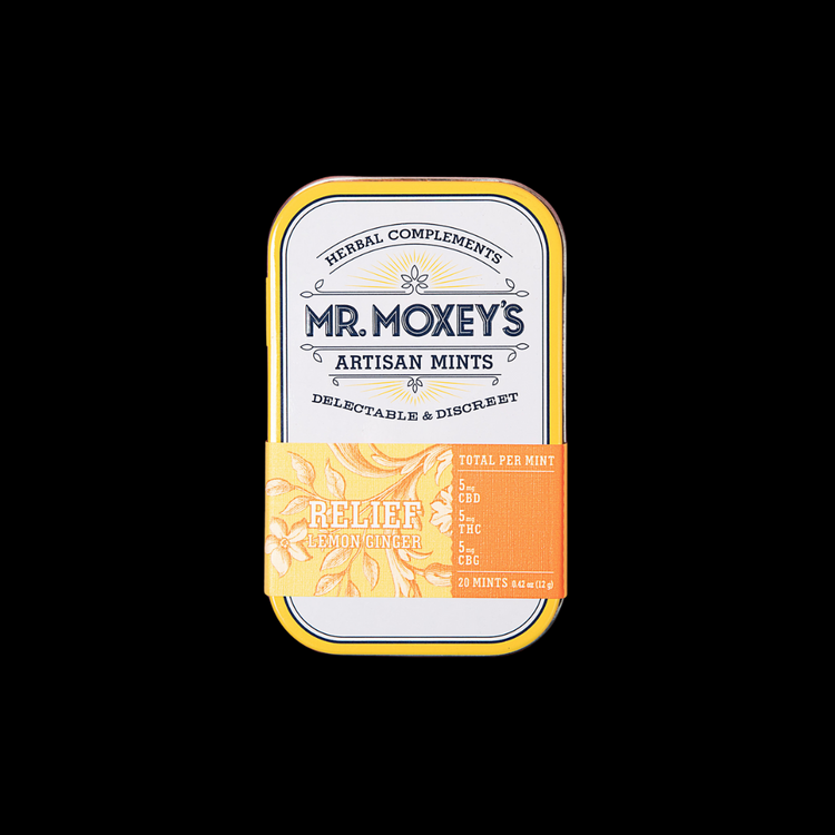 CBD 1:1:1 Relief Lemon Ginger Mints