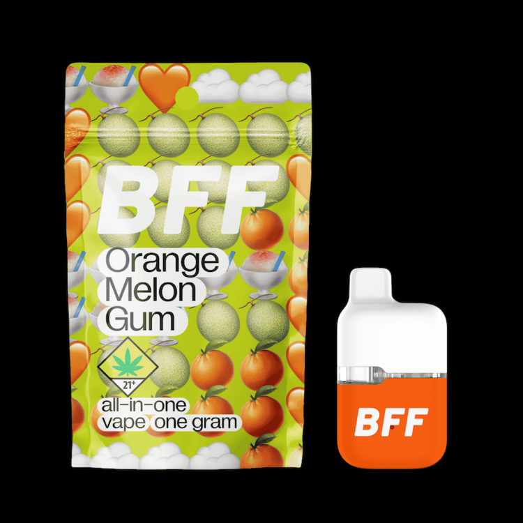 Orange Melon Gum Disposable Vape