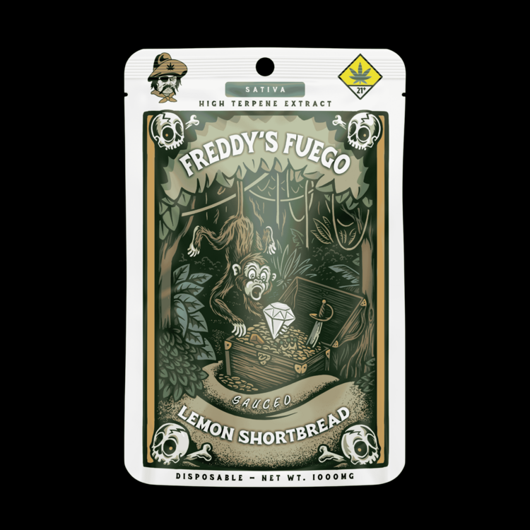 Lemon Shortbread Sauced HTE Disposable Vape