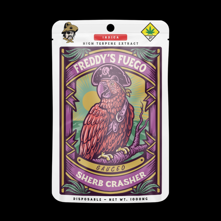 Sherb Crasher Sauced HTE Disposable Vape