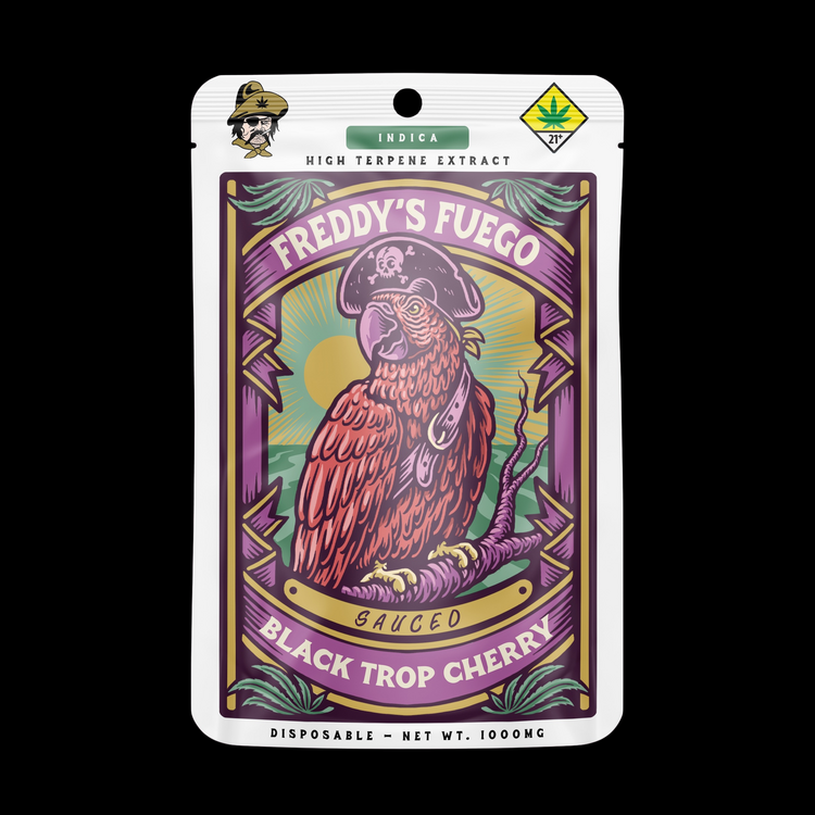 Black Trop Cherry Cured Resin Disposable Vape