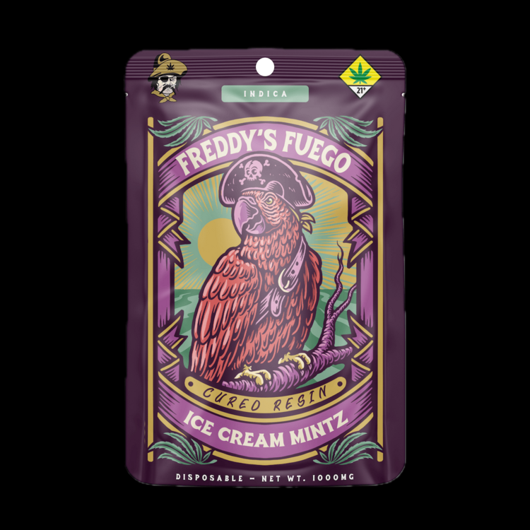 Ice Cream Mintz  Cured Resin Disposable