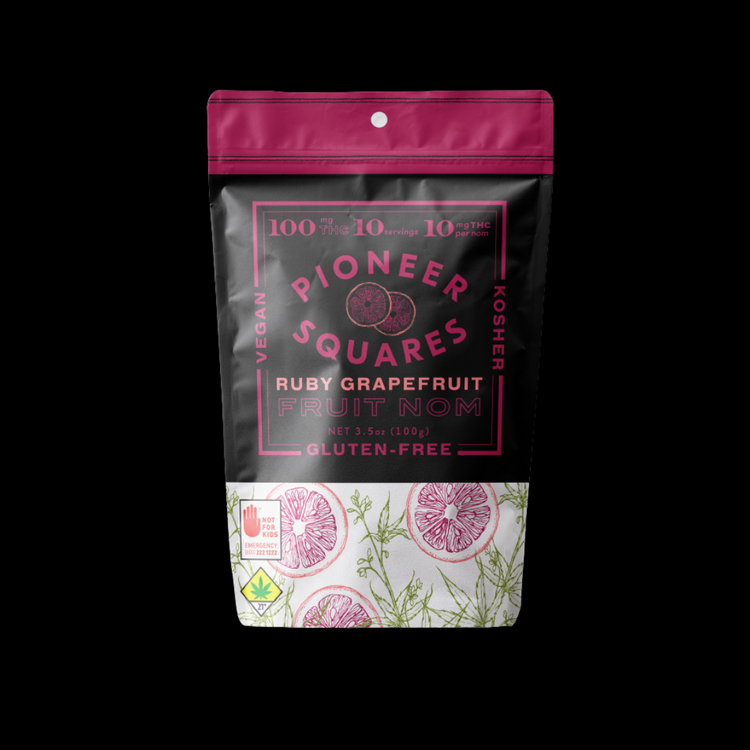 Ruby Grapefruit Pioneer Squares