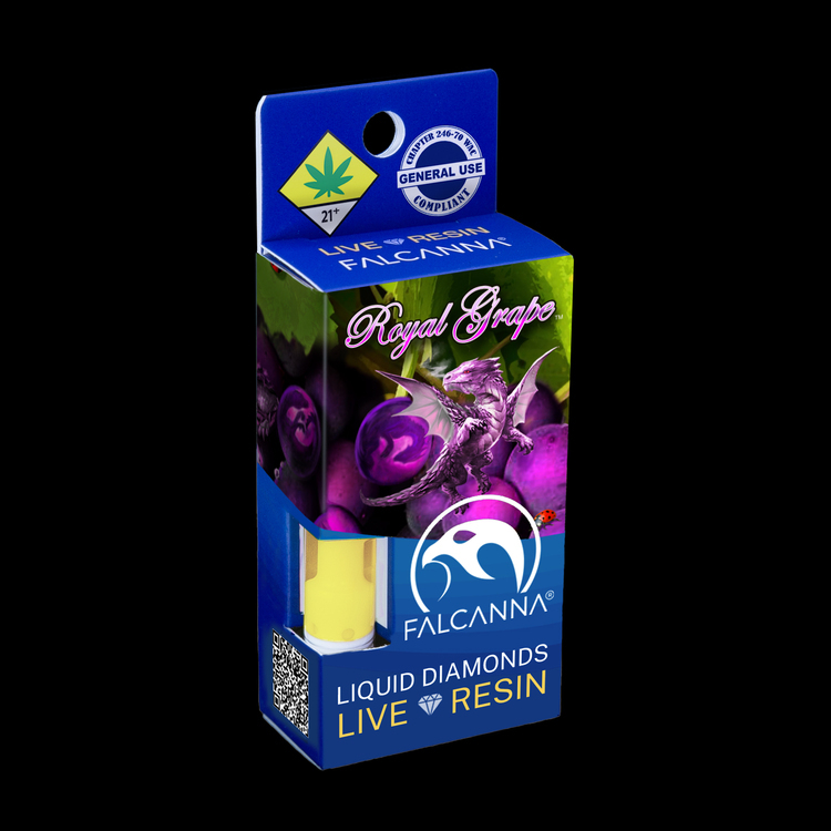 Royal Grape Live Resin Ceramic Cartridge