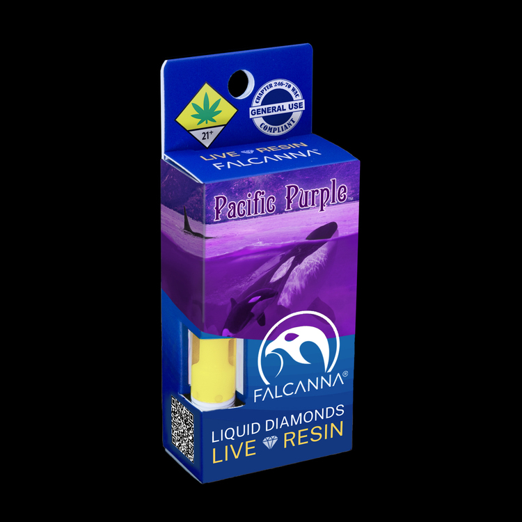 Pacific Purple Live Resin Ceramic Cartridge