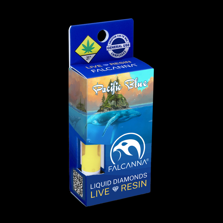 Pacific Blue Live Resin Ceramic Cartridge