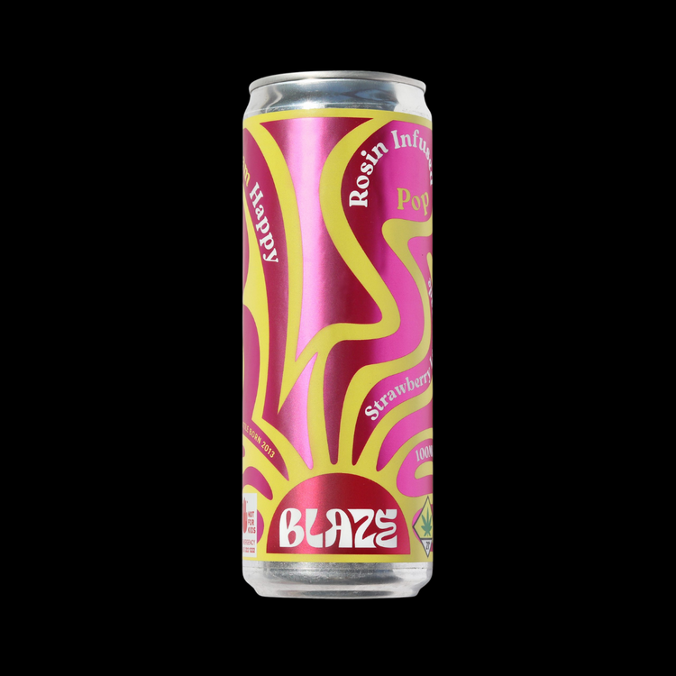 Strawberry Lemonade Rosin Infused Soda