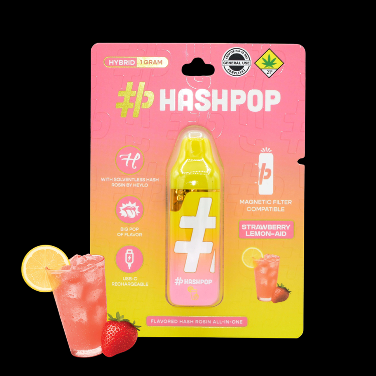 Strawberry Lemon-Aid Hash Rosin Disposable Vape