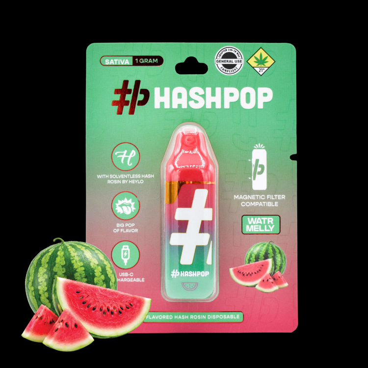 Watrmelly Flavored Hash Rosin Disposable Vape