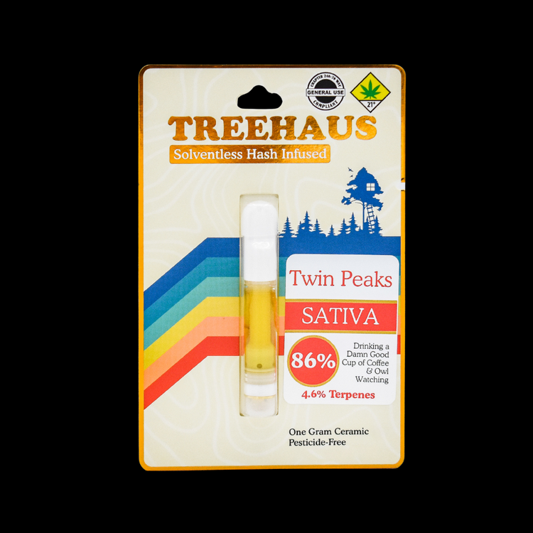 Twin Peaks Hash Rosin Cartridge