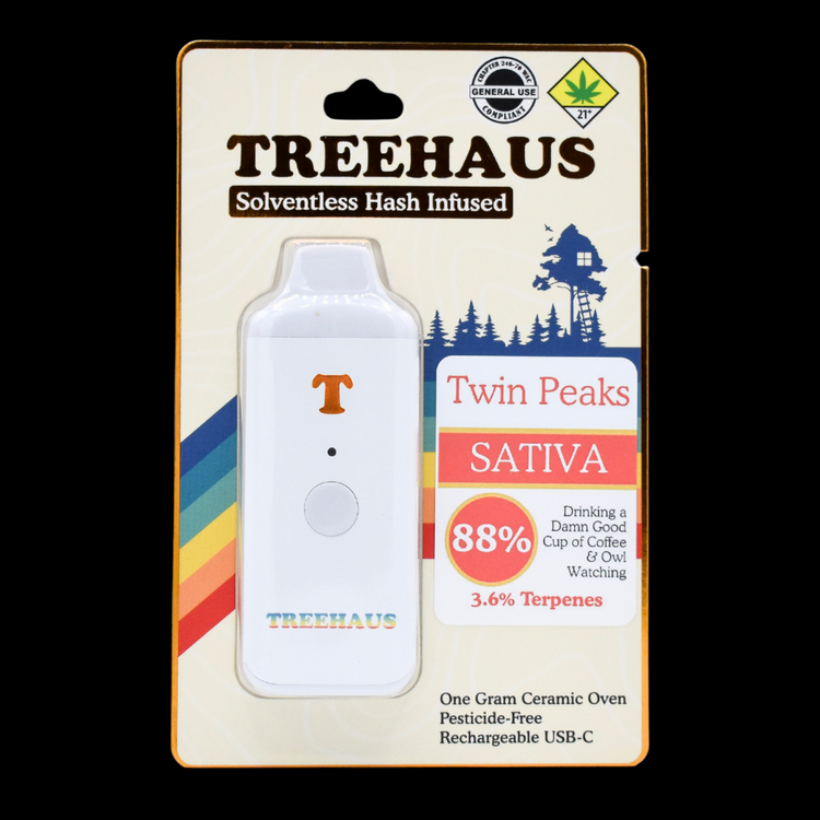 Twin Peaks Hash Rosin Disposable Vape