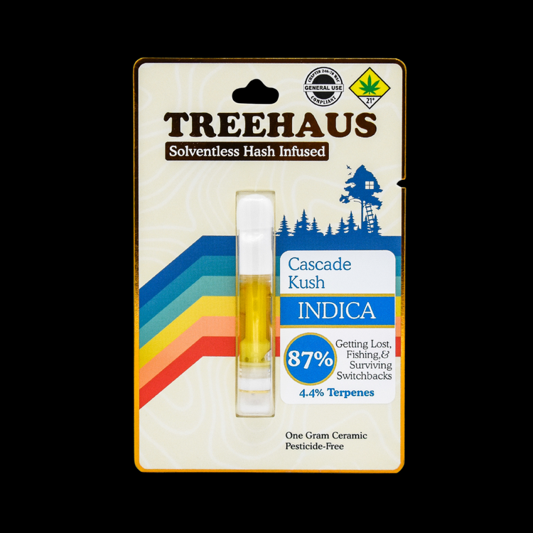 Cascade Kush Hash Rosin Cartridge