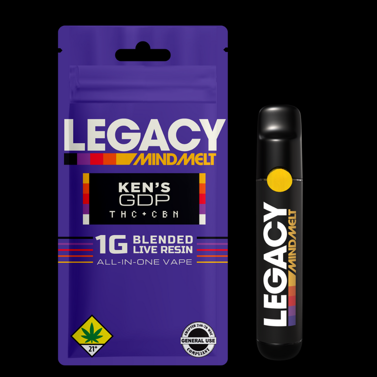 CBN Ken's GDP Legacy Distillate Disposable Vape