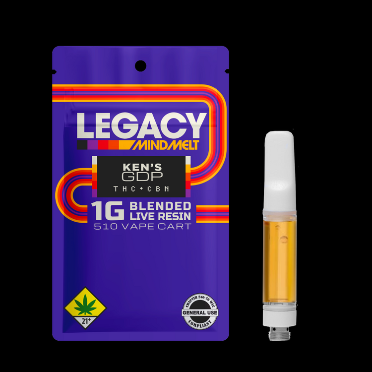 CBN Ken's GDP Legacy Live Resin Cartridge
