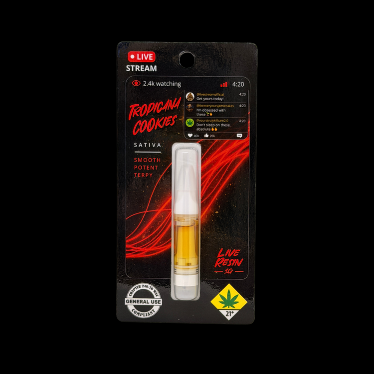 Tropicana Cookies Live Resin All-In-One Vape