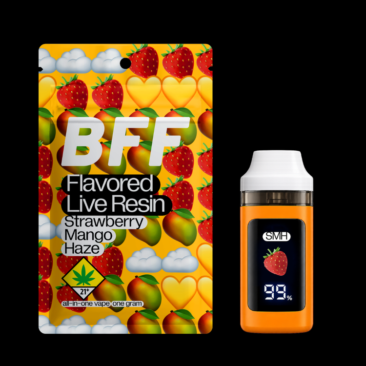 Strawberry Mango Haze Live Resin All-In-One Vape