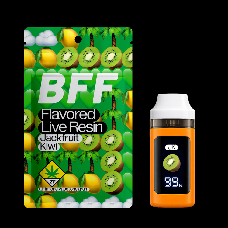 Jackfruit Kiwi Live Resin All-In-One Vape
