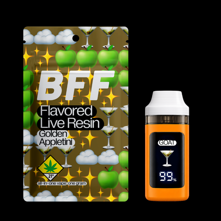 Golden Appletini Live Resin All-In-One Vape