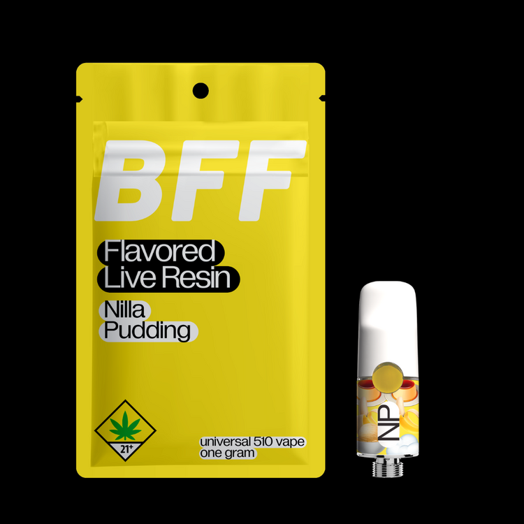 Nilla Pudding BFF Flavored Live Resin Cartridge