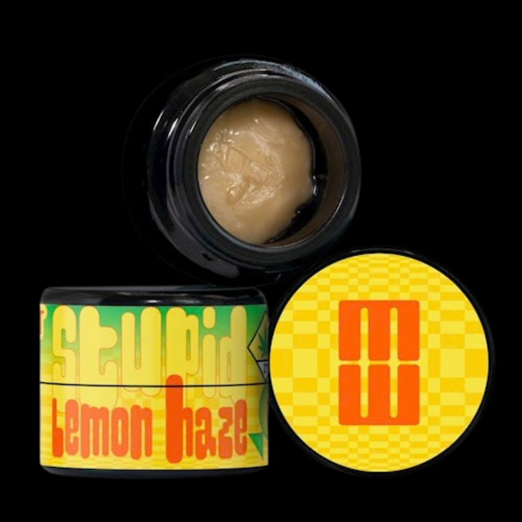 Stupid Lemon Haze Live Resin Badder